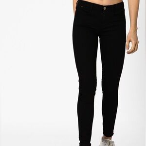 American Eagle black jegging super stretch